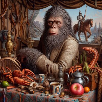 4daf6b29-ac2e-43dd-8c2e-21a28b527d48.jpg, A '#SaturdayMonsterChallenge “A Connecticut Sasquatch In King Arthur’s Court”' image with ID# 11918