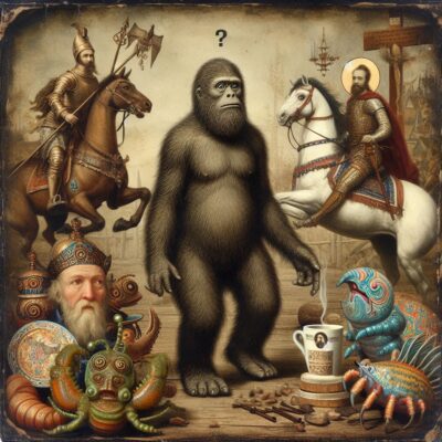 7cf6a8e2-99a4-4835-a88d-484ca1883059.jpg, A '#SaturdayMonsterChallenge “A Connecticut Sasquatch In King Arthur’s Court”' image with ID# 11914