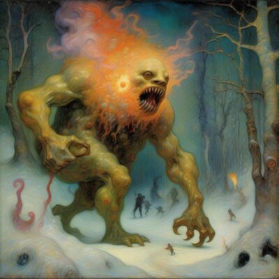 SADMNNNimage.jpg, A '#SaturdayMonsterChallenge — “Winter Monster”' image with ID# 12185