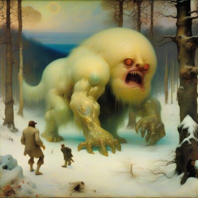 aaklkas.jpg, A '#SaturdayMonsterChallenge — “Winter Monster”' image with ID# 12125