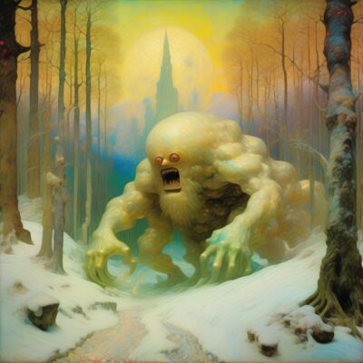 asdmmdimage.jpg, A '#SaturdayMonsterChallenge — “Winter Monster”' image with ID# 12158