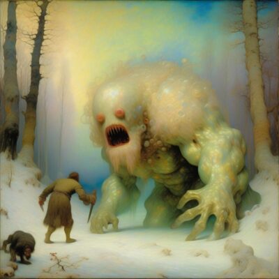 asdmmmdimage.jpg, A '#SaturdayMonsterChallenge — “Winter Monster”' image with ID# 12145