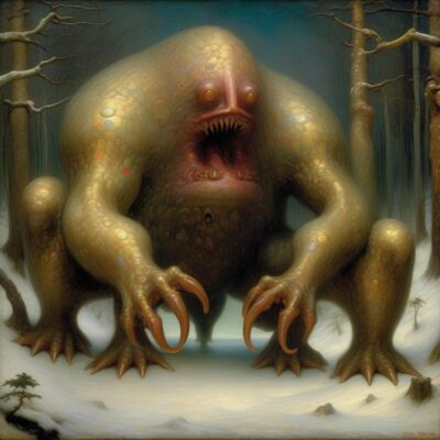 asm.mxzc_.jpg, A '#SaturdayMonsterChallenge — “Winter Monster”' image with ID# 12169