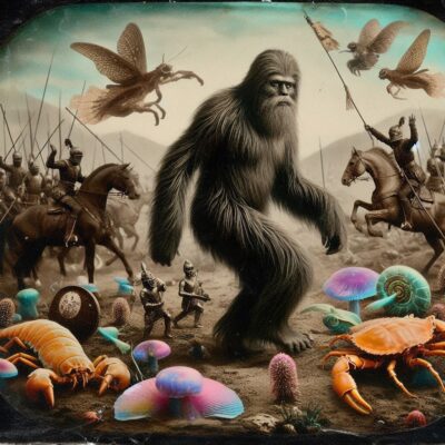 c439e216-24d8-4a72-bee2-4fb555afabf7.jpg, A '#SaturdayMonsterChallenge “A Connecticut Sasquatch In King Arthur’s Court”' image with ID# 11911