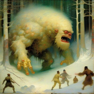 cccccimage.jpg, A '#SaturdayMonsterChallenge — “Winter Monster”' image with ID# 12165