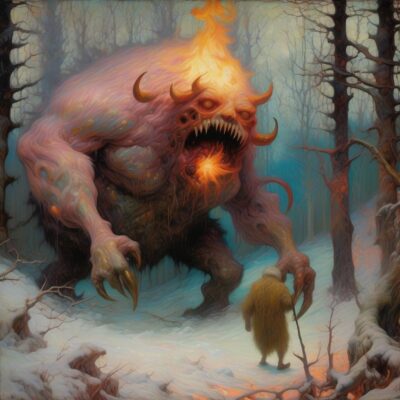 dfacxs.jpg, A '#SaturdayMonsterChallenge — “Winter Monster”' image with ID# 12181