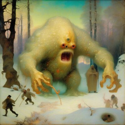 dmmmdimage.jpg, A '#SaturdayMonsterChallenge — “Winter Monster”' image with ID# 12163