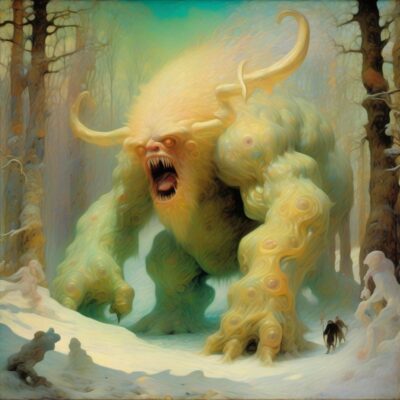 dsamimage.jpg, A '#SaturdayMonsterChallenge — “Winter Monster”' image with ID# 12160