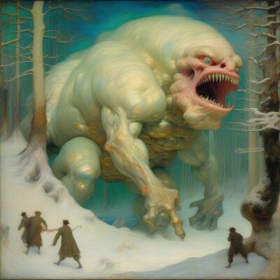 dsimage-1.jpg, A '#SaturdayMonsterChallenge — “Winter Monster”' image with ID# 12143