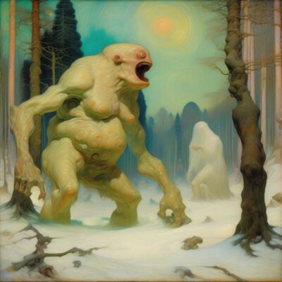 dwcc-a-1.jpg, A '#SaturdayMonsterChallenge — “Winter Monster”' image with ID# 12152