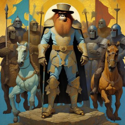 guidance-16.4image.jpg, A '#SaturdayMonsterChallenge “A Connecticut Sasquatch In King Arthur’s Court”' image with ID# 11886