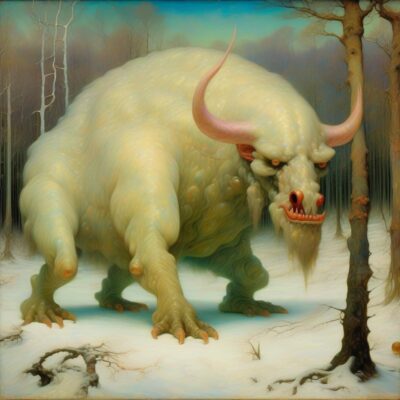 imaddsge.jpg, A '#SaturdayMonsterChallenge — “Winter Monster”' image with ID# 12148