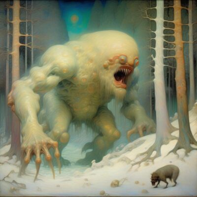 imasdadge.jpg, A '#SaturdayMonsterChallenge — “Winter Monster”' image with ID# 12139