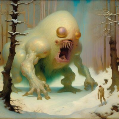 imasdge.jpg, A '#SaturdayMonsterChallenge — “Winter Monster”' image with ID# 12151