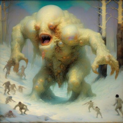 imdsadmage.jpg, A '#SaturdayMonsterChallenge — “Winter Monster”' image with ID# 12132