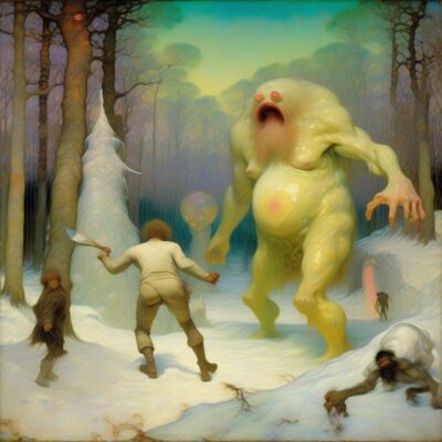 imsdadage.jpg, A '#SaturdayMonsterChallenge — “Winter Monster”' image with ID# 12154