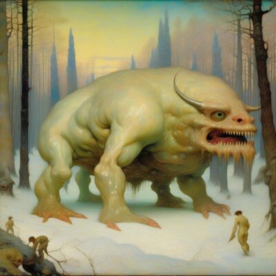 imsdsage-1.jpg, A '#SaturdayMonsterChallenge — “Winter Monster”' image with ID# 12147