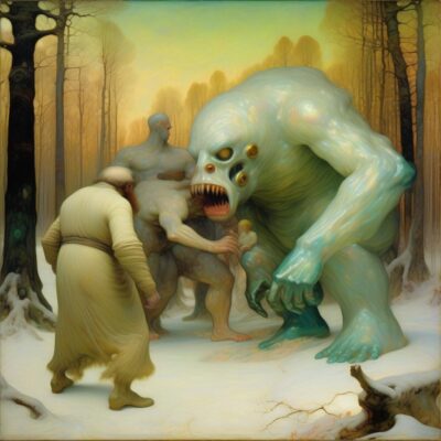 imsssage.jpg, A '#SaturdayMonsterChallenge — “Winter Monster”' image with ID# 12135