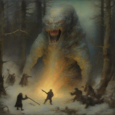 imsssdage.jpg, A '#SaturdayMonsterChallenge — “Winter Monster”' image with ID# 12214