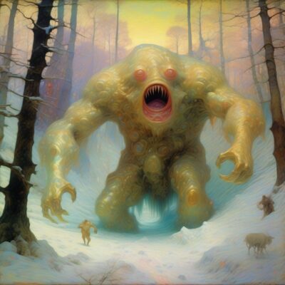 imwwweage.jpg, A '#SaturdayMonsterChallenge — “Winter Monster”' image with ID# 12134