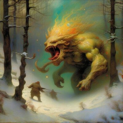 jjjdjssdsd-1.jpg, A '#SaturdayMonsterChallenge — “Winter Monster”' image with ID# 12112