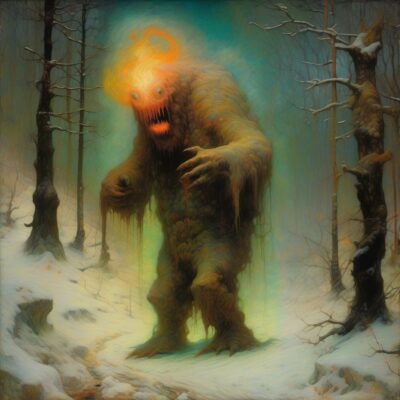 jkjkkax.jpg, A '#SaturdayMonsterChallenge — “Winter Monster”' image with ID# 12209