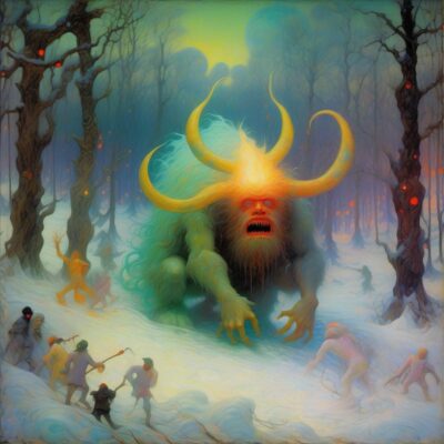 kasjnasnasas.jpg, A '#SaturdayMonsterChallenge — “Winter Monster”' image with ID# 12192