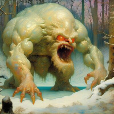 kjkasb.jpg, A '#SaturdayMonsterChallenge — “Winter Monster”' image with ID# 12157