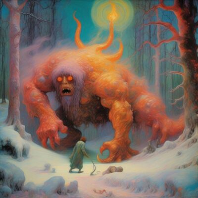 manfaf.jpg, A '#SaturdayMonsterChallenge — “Winter Monster”' image with ID# 12184