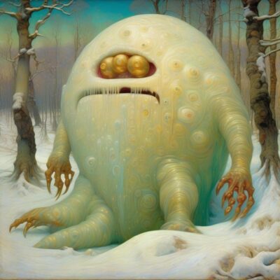 mmmasdimage.jpg, A '#SaturdayMonsterChallenge — “Winter Monster”' image with ID# 12205