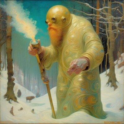 mmmdsaimage.jpg, A '#SaturdayMonsterChallenge — “Winter Monster”' image with ID# 12207