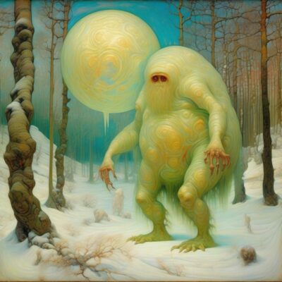 mmmmasdimage.jpg, A '#SaturdayMonsterChallenge — “Winter Monster”' image with ID# 12204