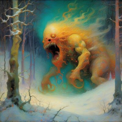 mnmmmc.jpg, A '#SaturdayMonsterChallenge — “Winter Monster”' image with ID# 12193