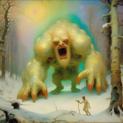 nnnmnnmnasd.jpg, A '#SaturdayMonsterChallenge — “Winter Monster”' image with ID# 12159