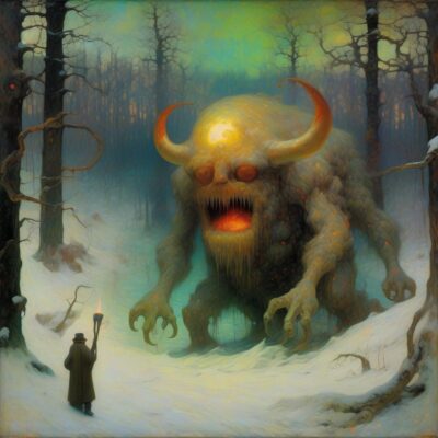 nnnnndimage.jpg, A '#SaturdayMonsterChallenge — “Winter Monster”' image with ID# 12212