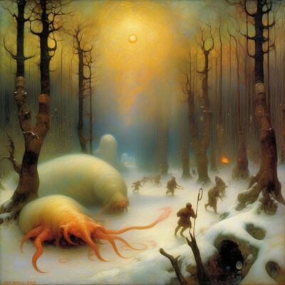 sadimage-1.jpg, A '#SaturdayMonsterChallenge — “Winter Monster”' image with ID# 12111