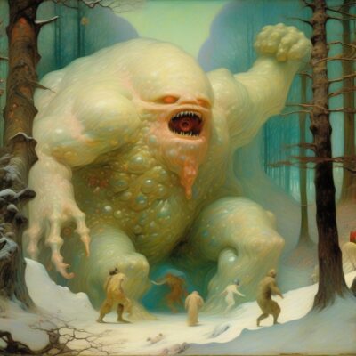 sadklkjlaFDSDCcdd.jpg, A '#SaturdayMonsterChallenge — “Winter Monster”' image with ID# 12126