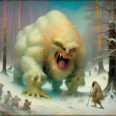 sads-1.jpg, A '#SaturdayMonsterChallenge — “Winter Monster”' image with ID# 12131