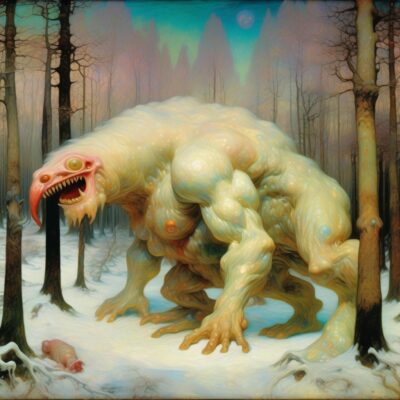 sasm.m.nbvv_.jpg, A '#SaturdayMonsterChallenge — “Winter Monster”' image with ID# 12129