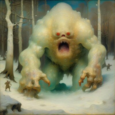 sdsdsimage.jpg, A '#SaturdayMonsterChallenge — “Winter Monster”' image with ID# 12138