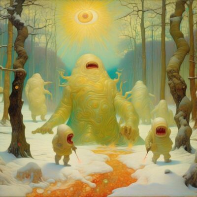 smmmsimage.jpg, A '#SaturdayMonsterChallenge — “Winter Monster”' image with ID# 12114