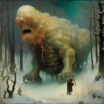 snnnsimage.jpg, A '#SaturdayMonsterChallenge — “Winter Monster”' image with ID# 12211