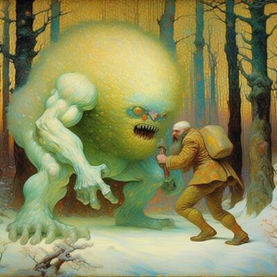 weqdxqq.jpg, A '#SaturdayMonsterChallenge — “Winter Monster”' image with ID# 12153