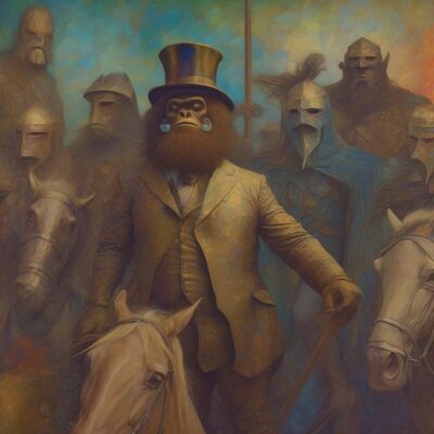 xasimage.jpg, A '#SaturdayMonsterChallenge “A Connecticut Sasquatch In King Arthur’s Court”' image with ID# 11902