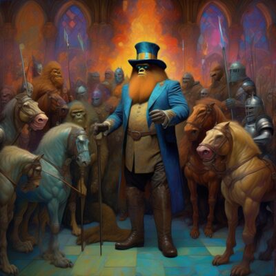 xxsaqmimage.jpg, A '#SaturdayMonsterChallenge “A Connecticut Sasquatch In King Arthur’s Court”' image with ID# 11892