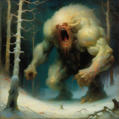 zmimage.jpg, A '#SaturdayMonsterChallenge — “Winter Monster”' image with ID# 12177