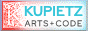 Kupietz arts+code button 88x31 newbkgd 50% pixellated